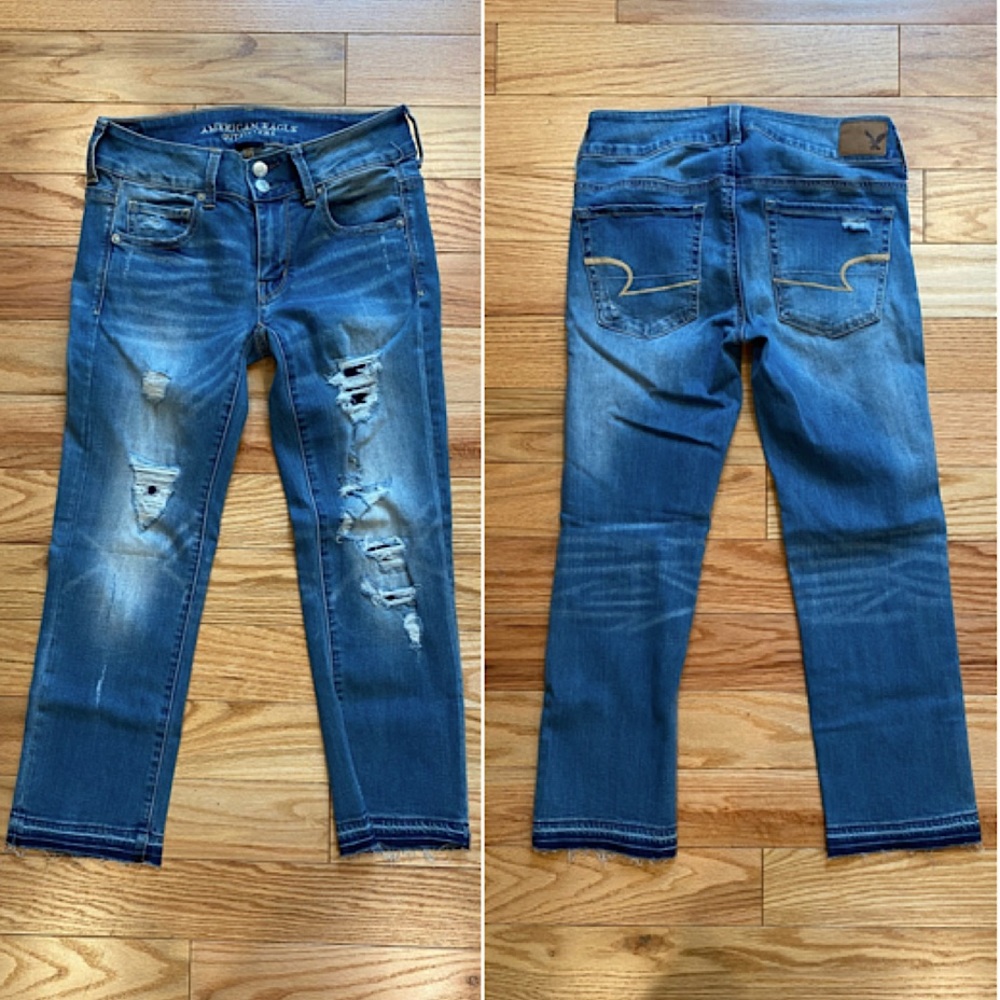 American Eagle AE Super Stretch Artist Crop - 4